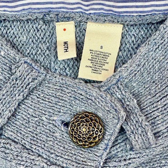 Anthropologie Moth Cropped Sweater ReDone Style  S - Picture 5 of 10
